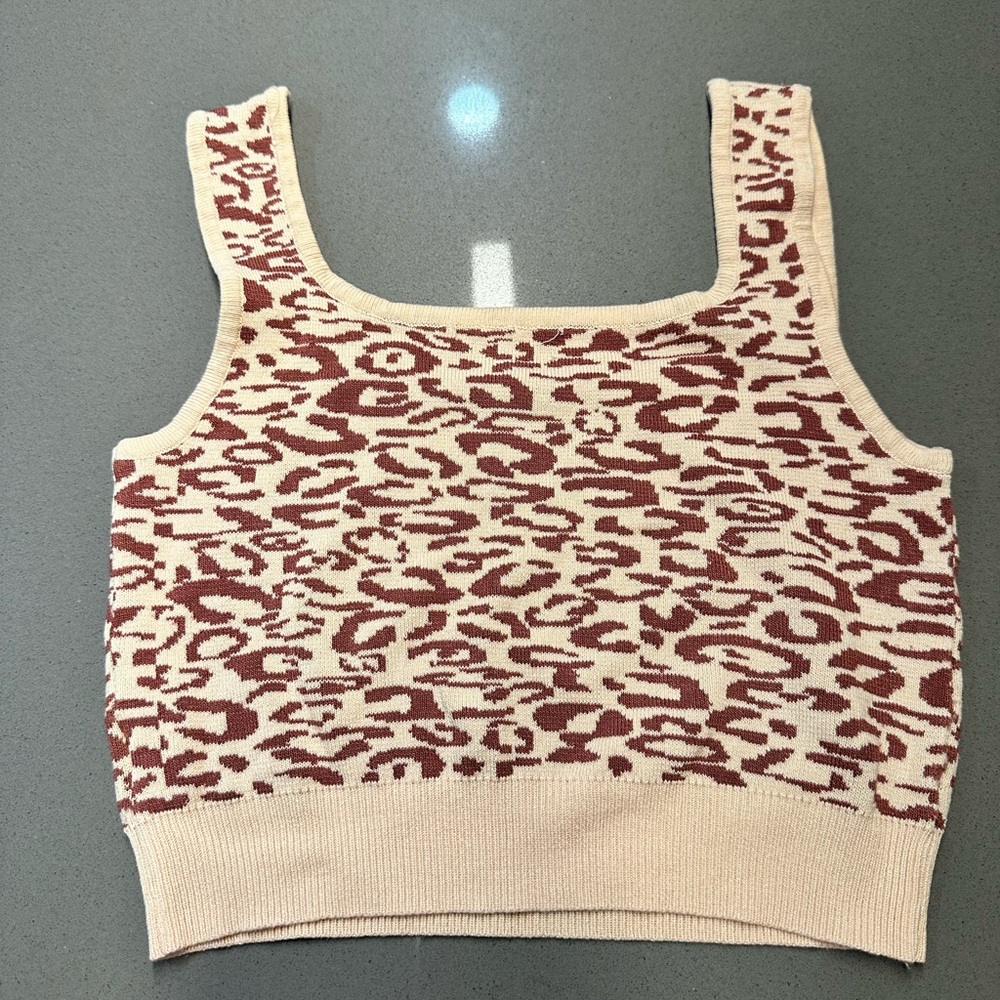 Animal print crop top - Picture 6 of 9